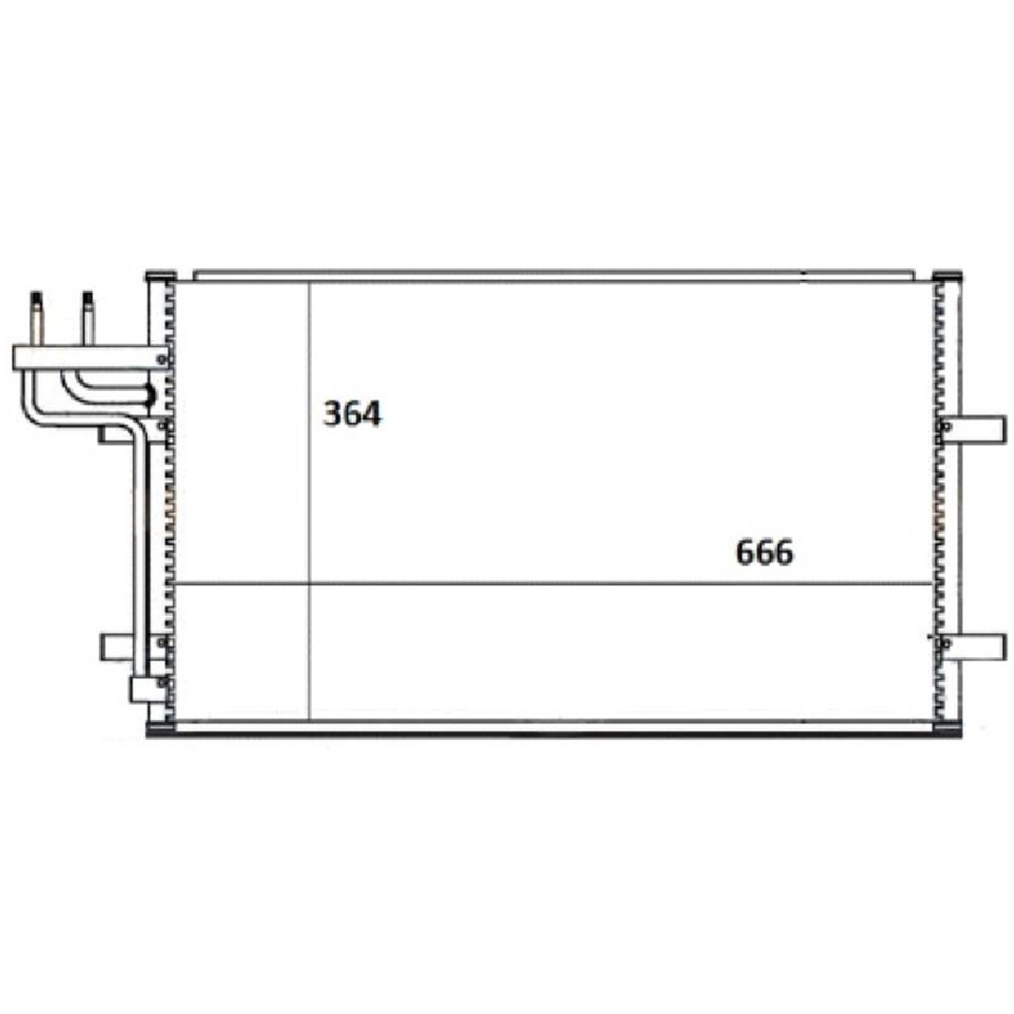Condensador Do Ar Condicionado - Magneti Marelli - CMM5001FD - (2)
