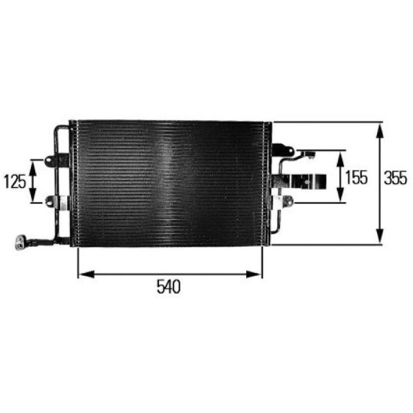 Condensador Do Ar Condicionado - Magneti Marelli - 351037651MM - (2)