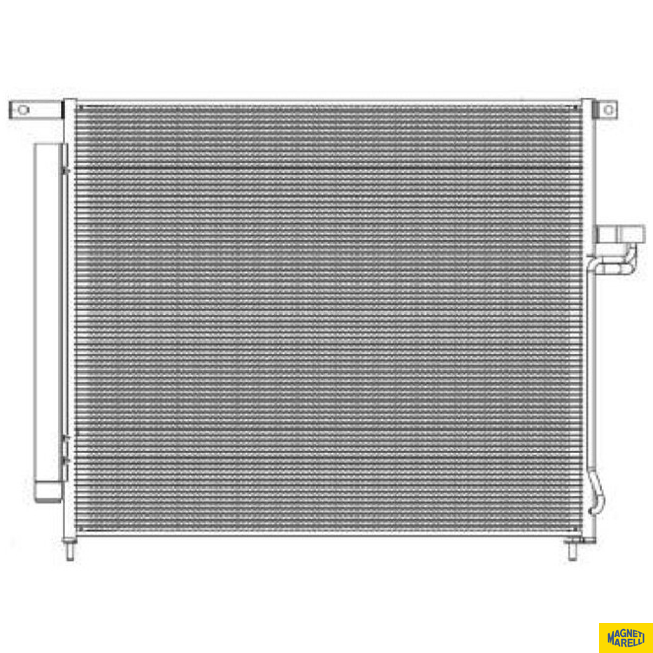 Condensador Do Ar Condicionado - Magneti Marelli - CMM5034FD - (1)