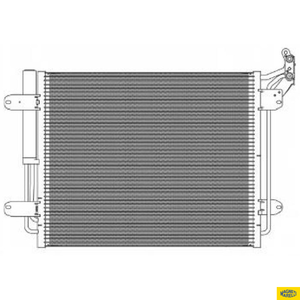 Condensador Do Ar Condicionado - Magneti Marelli - CMM5028VW - (1)