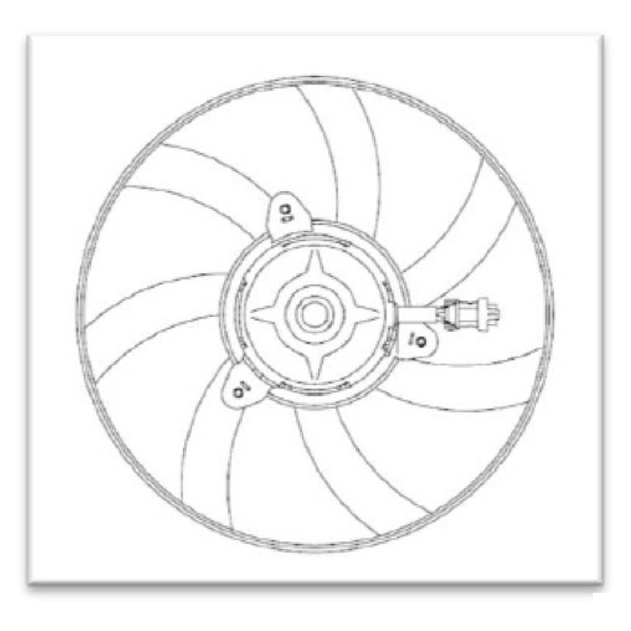 Eletroventilador - Magneti Marelli - EMM2031VW - (2)