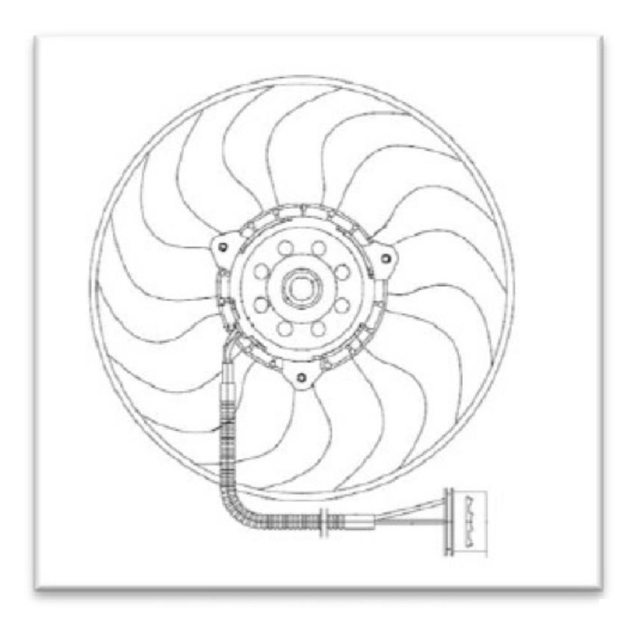 Eletroventilador - Magneti Marelli - EMM2028VW - (2)