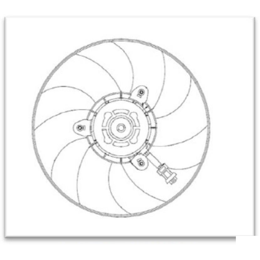 Eletroventilador - Magneti Marelli - EMM2029VW - (2)