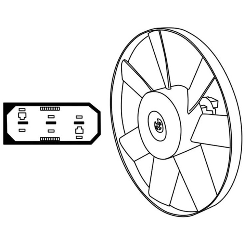 Eletroventilador - Magneti Marelli - 009144451MM - (2)