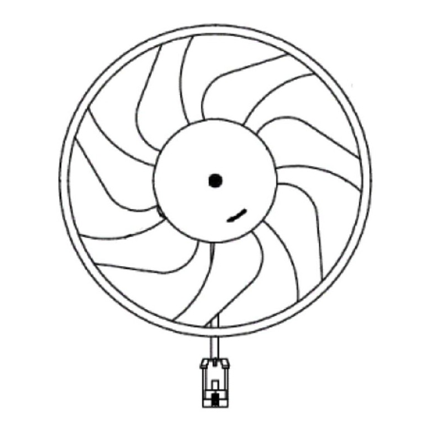 Eletroventilador - Magneti Marelli - EMM2057FT - (2)