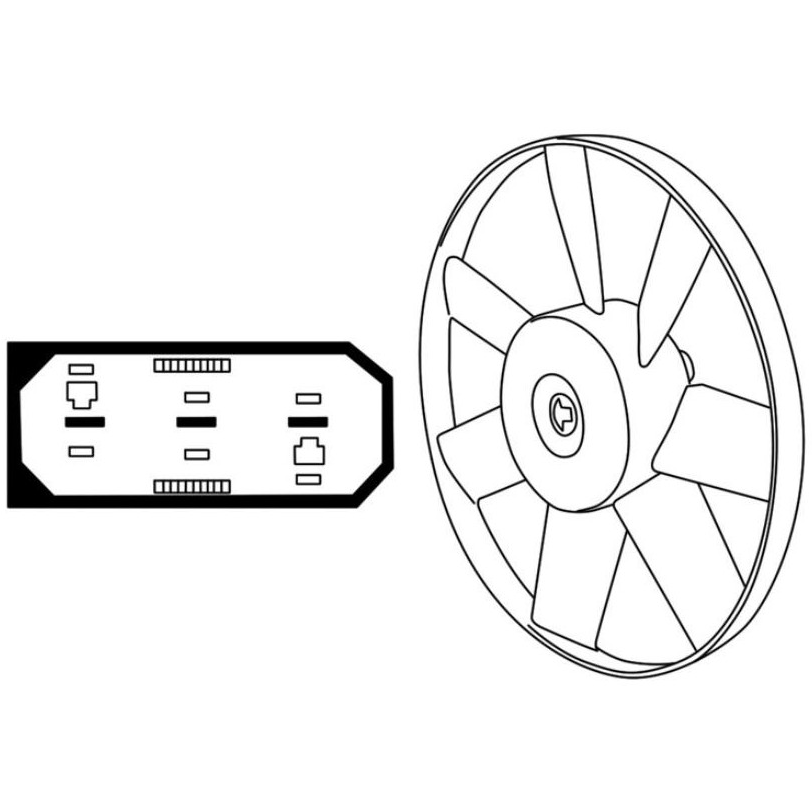 Eletroventilador - Magneti Marelli - 009144581MM - (2)
