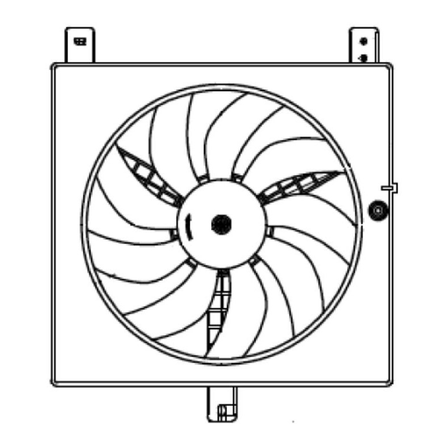 Eletroventilador para Renault Kwid - Magneti Marelli - EMM2072RE - (2)