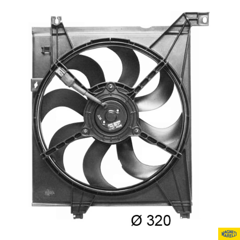 Eletroventilador - Magneti Marelli - 8EW351043181 - (1)