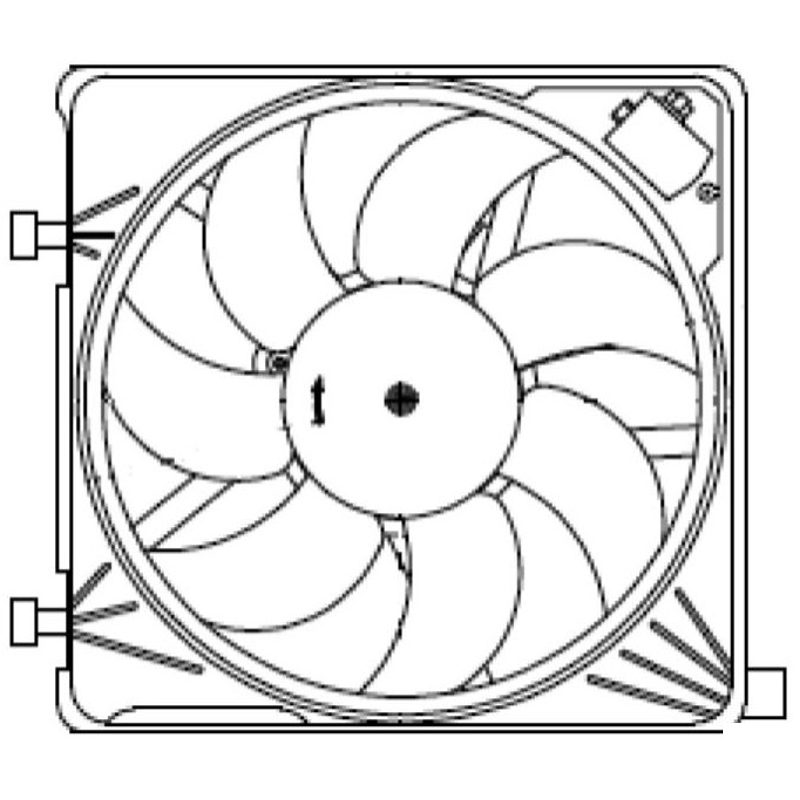 Eletroventilador - Magneti Marelli - EMM2065VW - (2)