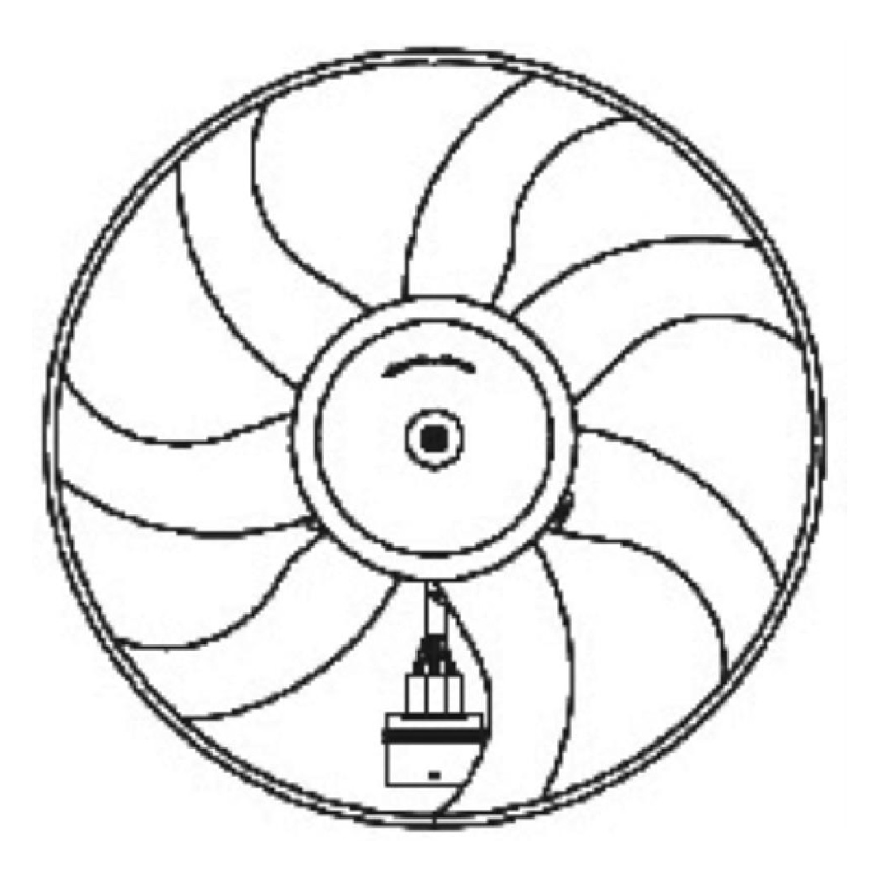 Eletroventilador - Magneti Marelli - EMM2046VW - (2)