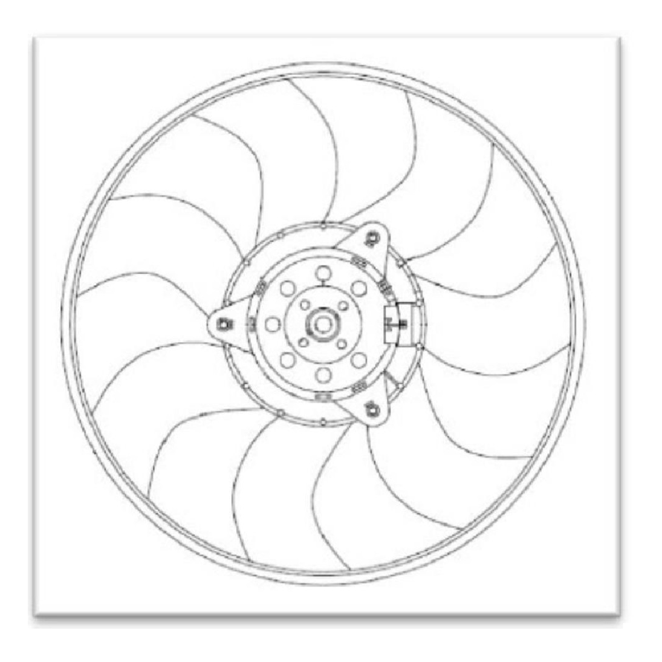 Eletroventilador - Magneti Marelli - EMM2027GM - (2)