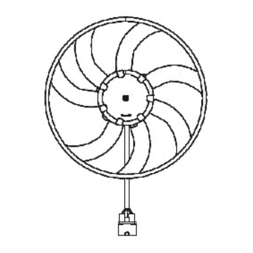 Eletroventilador - Magneti Marelli - EMM2042VW - (2)