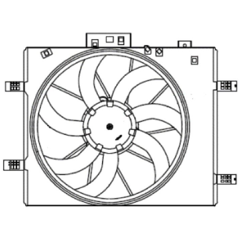 Eletroventilador - Magneti Marelli - EMM2066NS - (2)