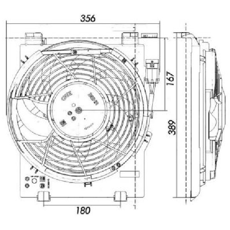 Eletroventilador - Magneti Marelli - A5806MM - (2)