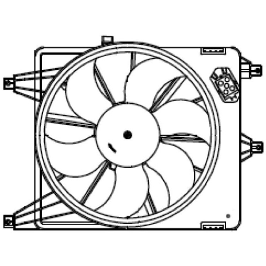 Eletroventilador - Magneti Marelli - EMM2069RE - (2)