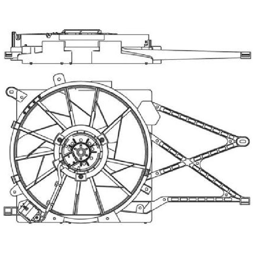 Eletroventilador - Magneti Marelli - 69665MM - (2)