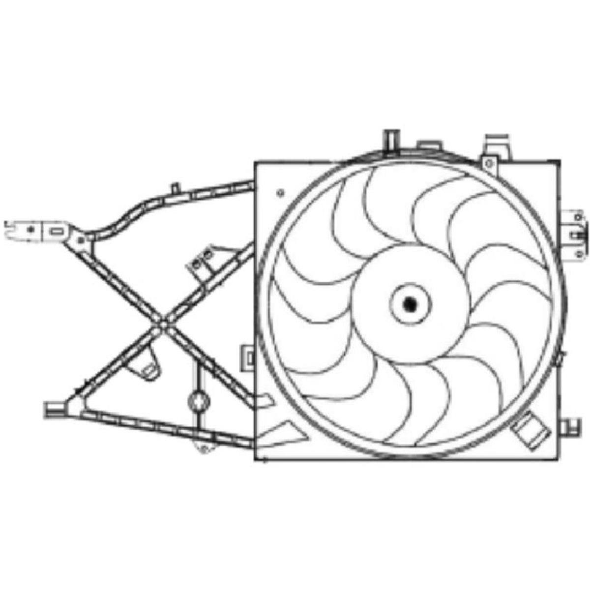 Eletroventilador - Magneti Marelli - EMM2033GM - (2)