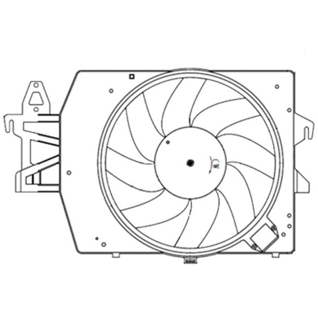 Eletroventilador - Magneti Marelli - EMM2038FD - (2)