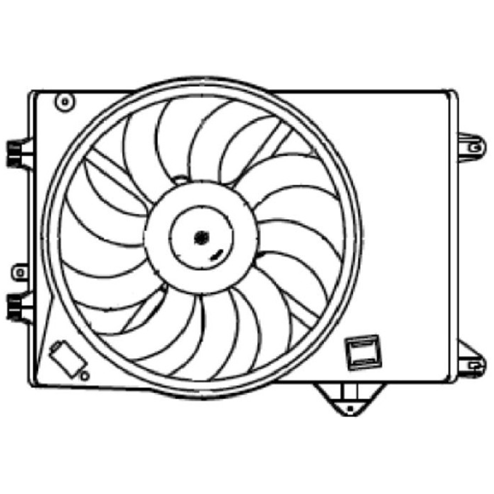 Eletroventilador - Magneti Marelli - EMM2067GM - (2)