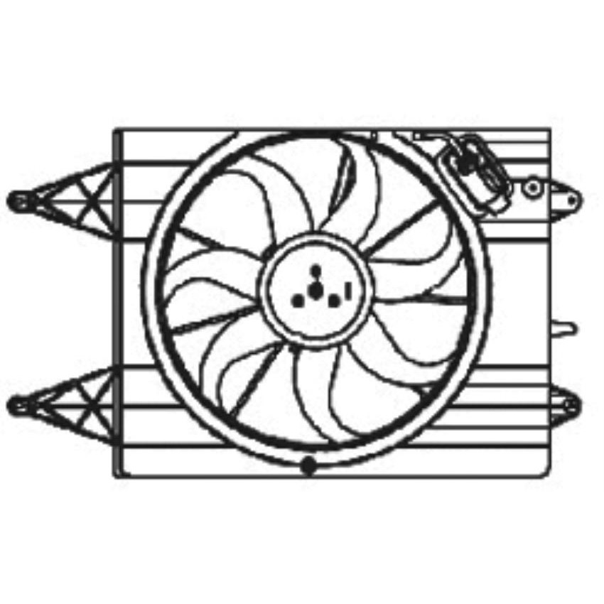 Eletroventilador - Magneti Marelli - EMM2047VW - (2)