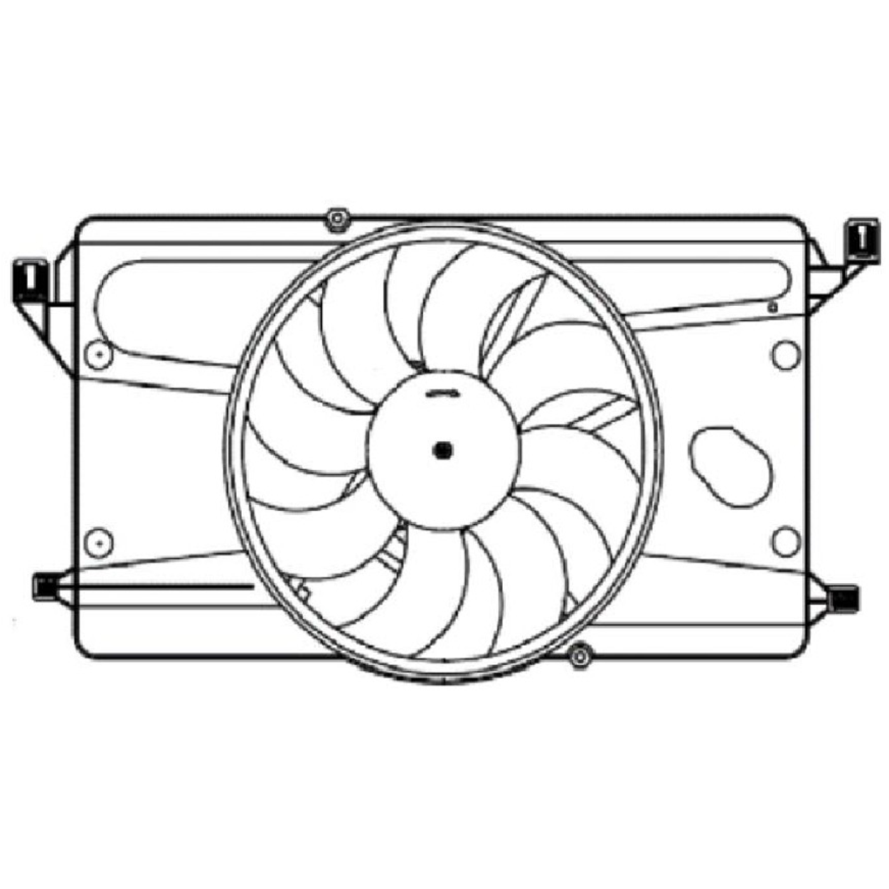 Eletroventilador - Magneti Marelli - EMM2058FD - (2)