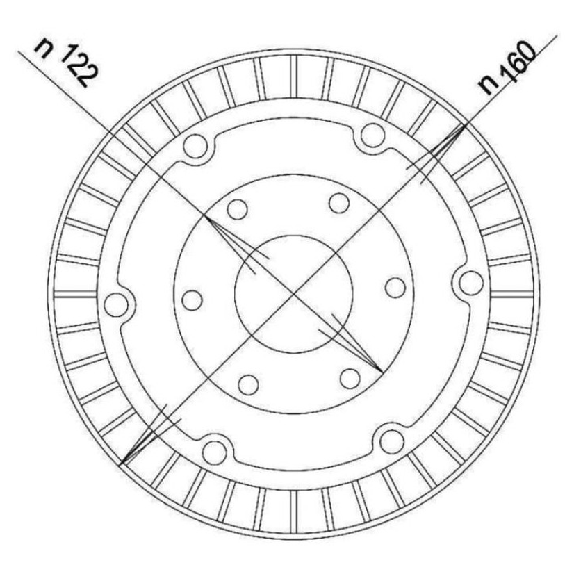 Embreagem Viscosa - Magneti Marelli - E4658MM - (2)