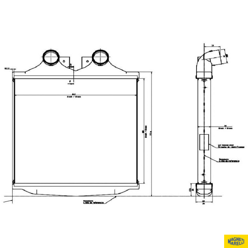 Intercooler - Magneti Marelli - L1092MM - (1)