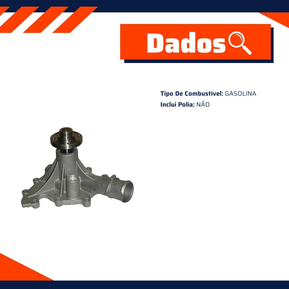 Bomba D'Água para Ford F-150 e F-250 - Indisa - 204505 - (3)