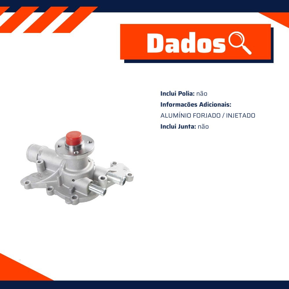 Bomba D'Água para Ford Explorer - Indisa - 204010 - (3)