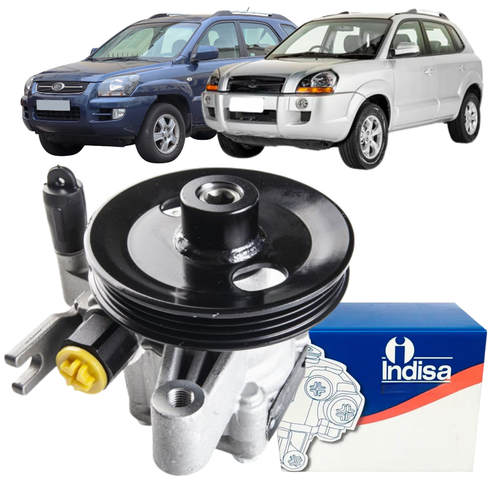 Bomba de Direção Hidráulica para Hyundai Tucson Kia Sportage - Indisa - DH857011 - (1)
