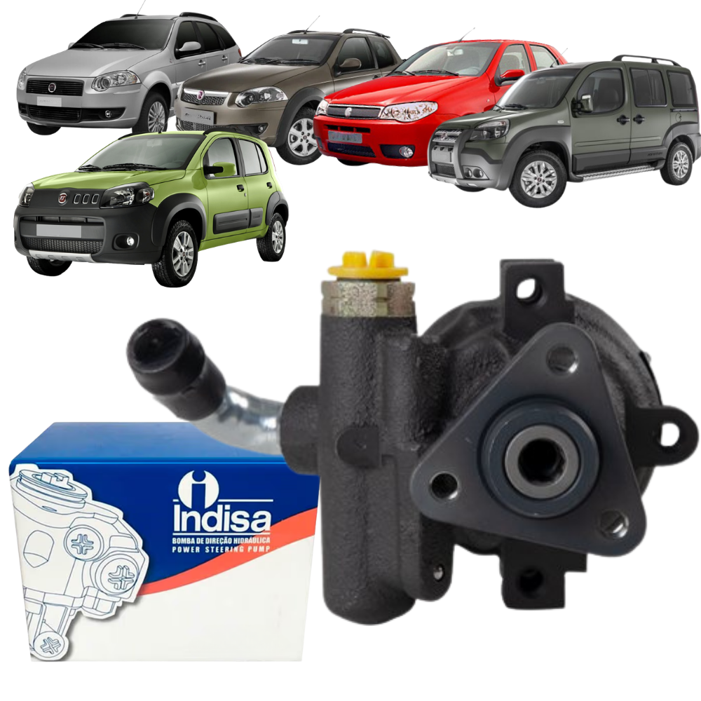 Bomba de Direção Hidráulica - Indisa - DH353103 - (1)