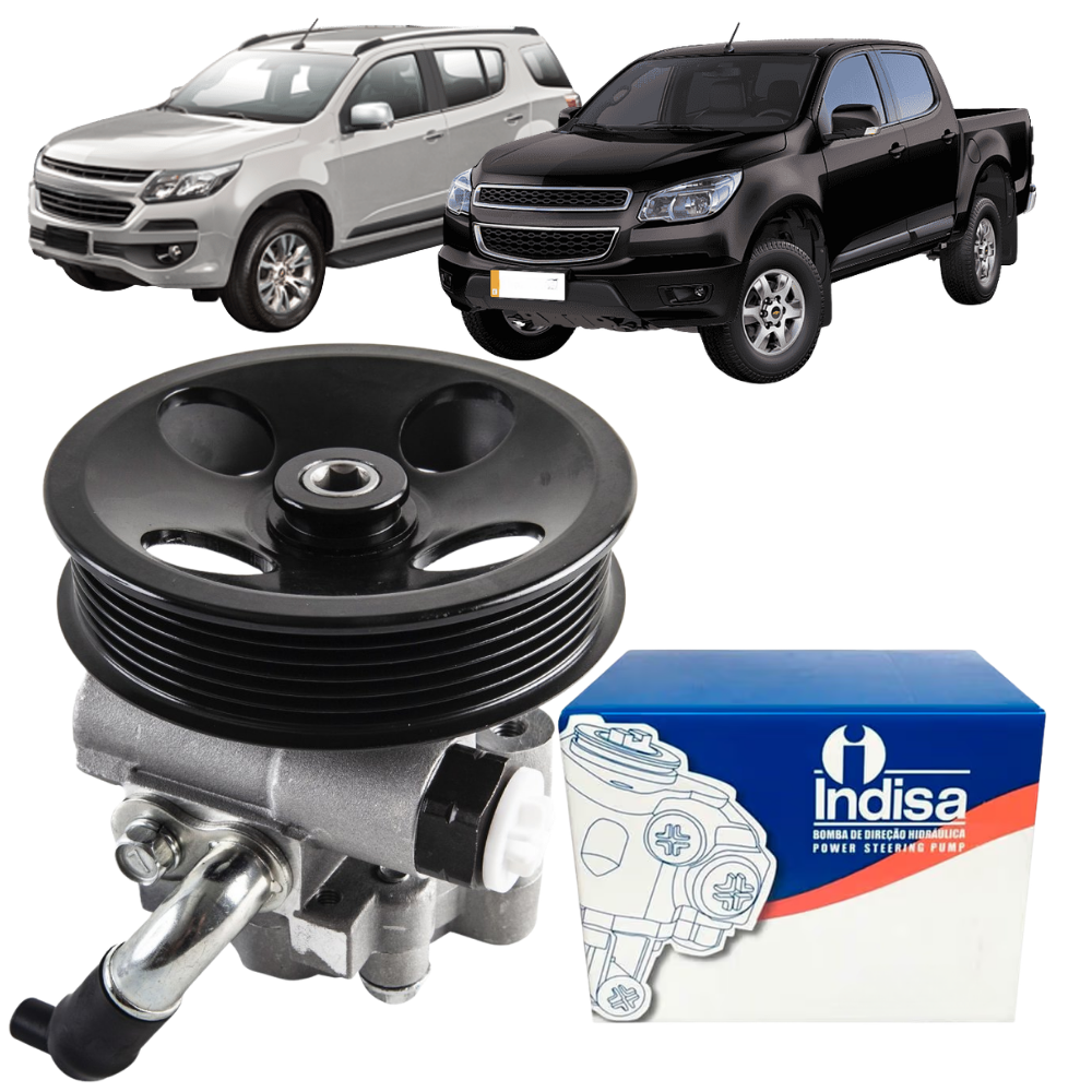 Bomba de Direção Hidráulica para Chevrolet S10 Trailblazer - Indisa - DH252118 - (1)