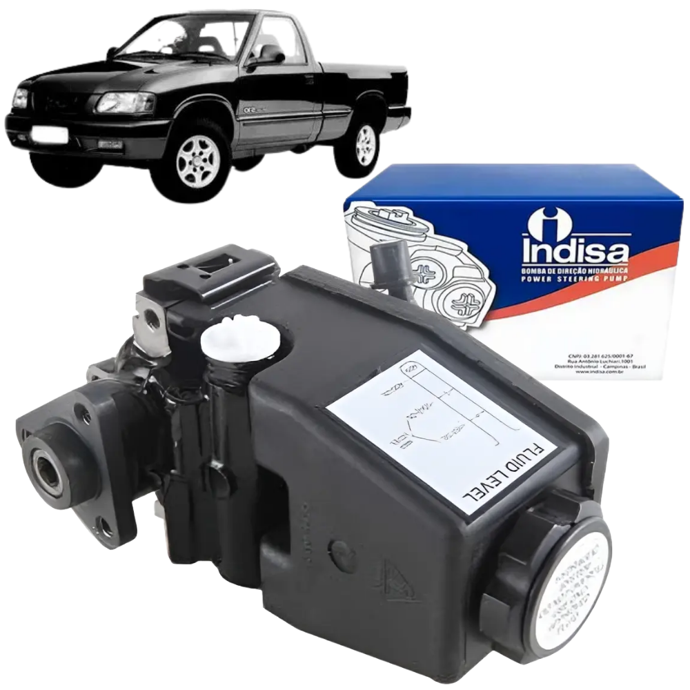 Bomba de Direção Hidráulica para Chevrolet S10 - Indisa - DH252114 - (1)