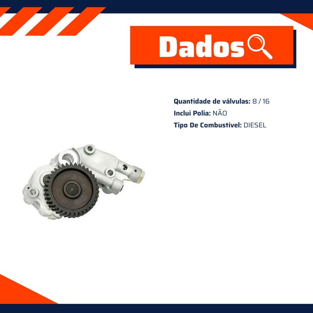 Bomba de Óleo - Indisa - 85200 - (8)