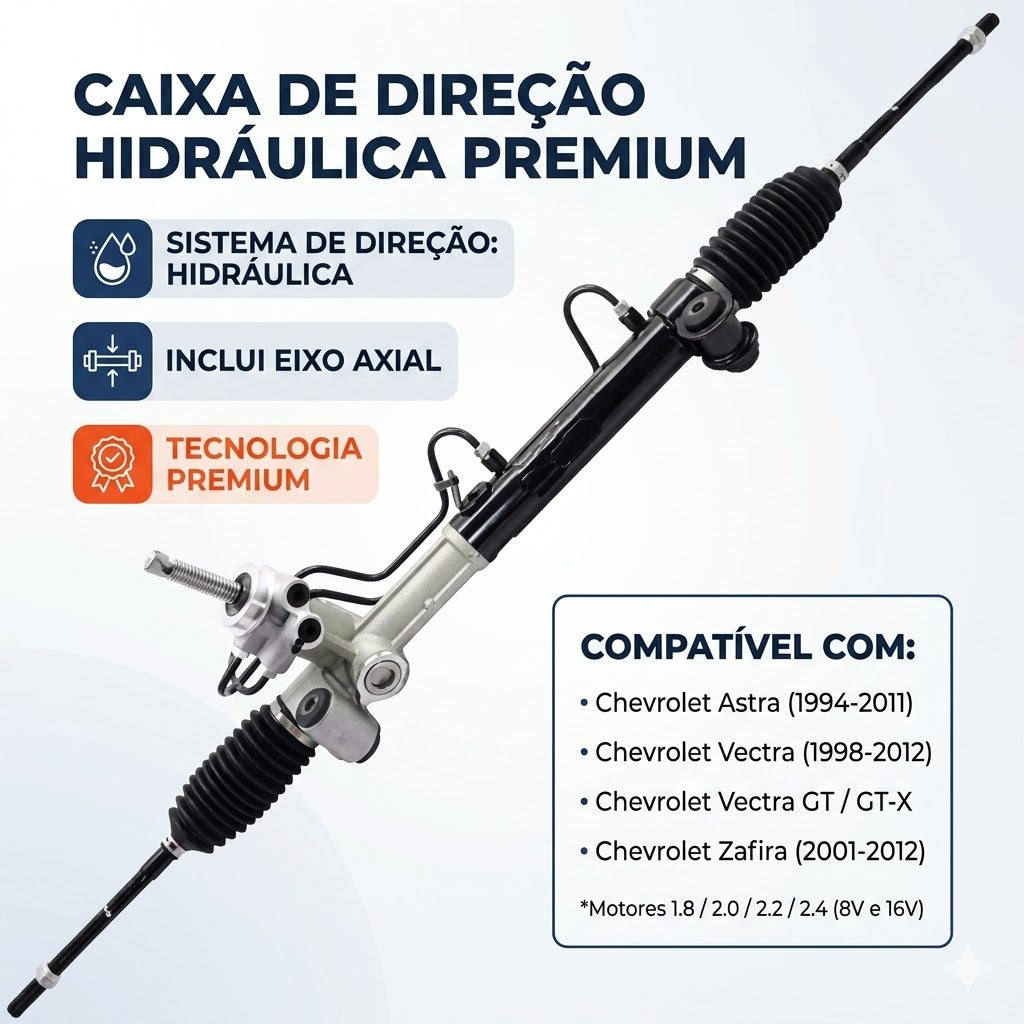 Caixa de Direção Hidráulica - Indisa - CX252119 - (2)