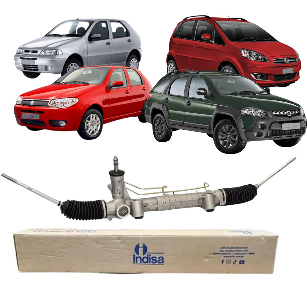 Caixa de Direção Hidráulica - Indisa - CX350162 - (1)