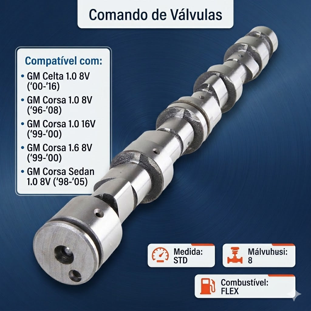 Comando de Válvulas - Indisa - EC252192 - (2)