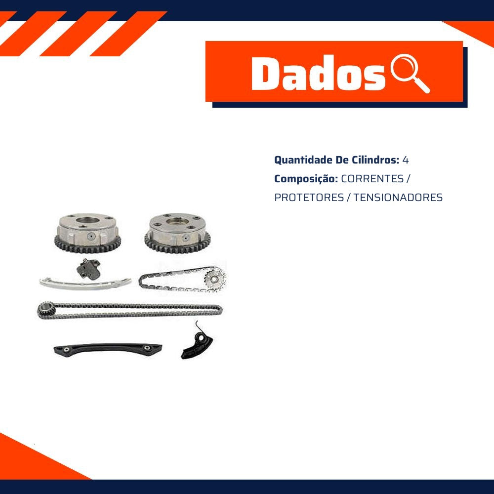 Kit de Distribuição - Indisa - KD00115CPV - (2)