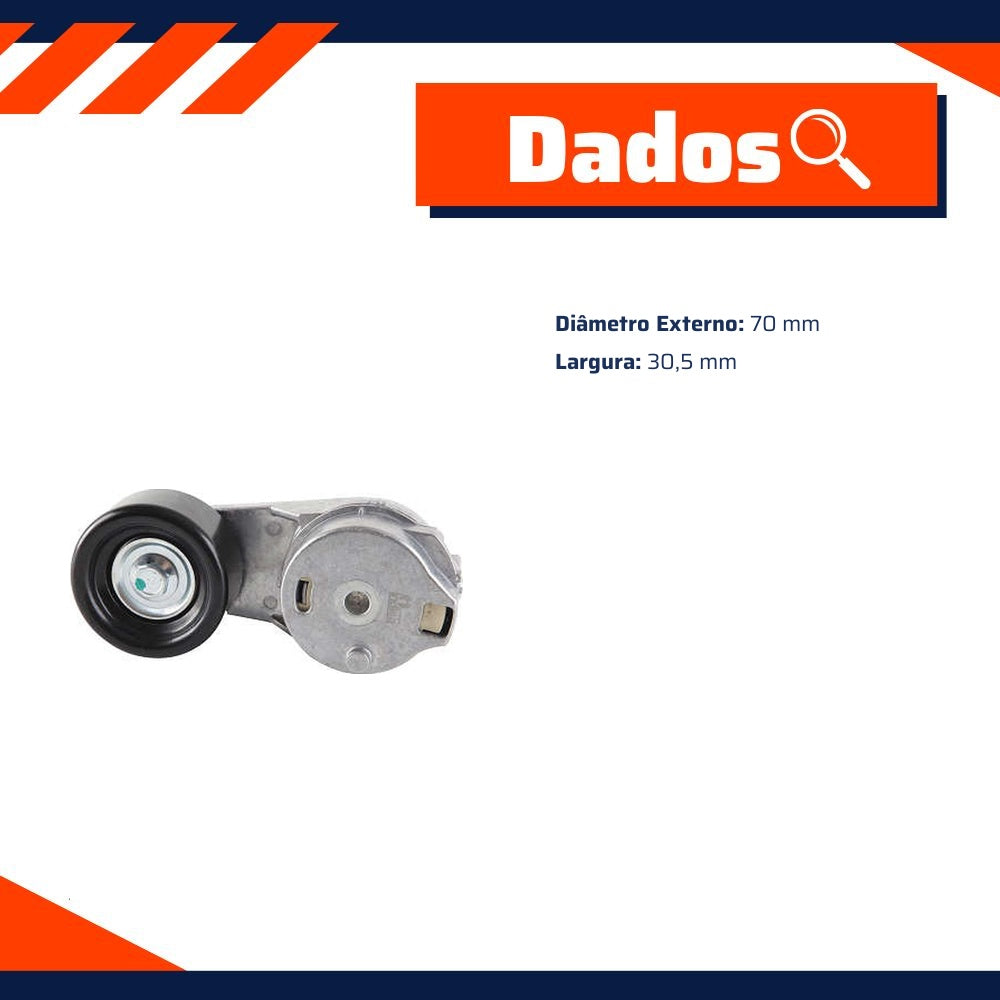 Tensor do Alternador - Indisa - T207819 - (3)