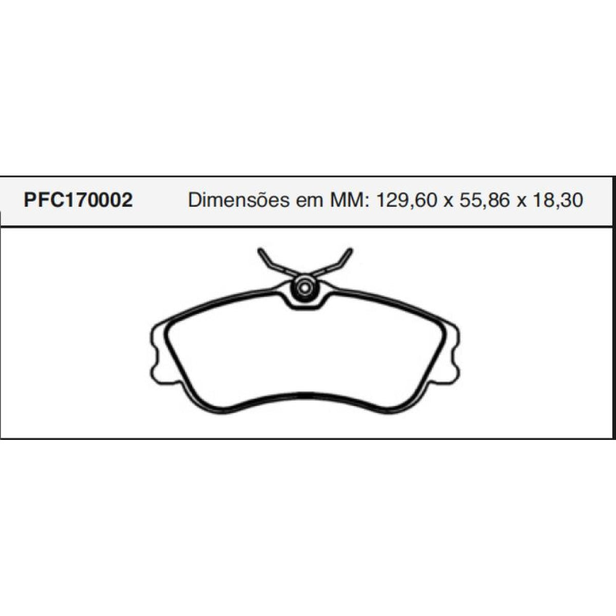 Jogo De Pastilha De Freio Dianteira - Cofap - PFC170002 - (1)