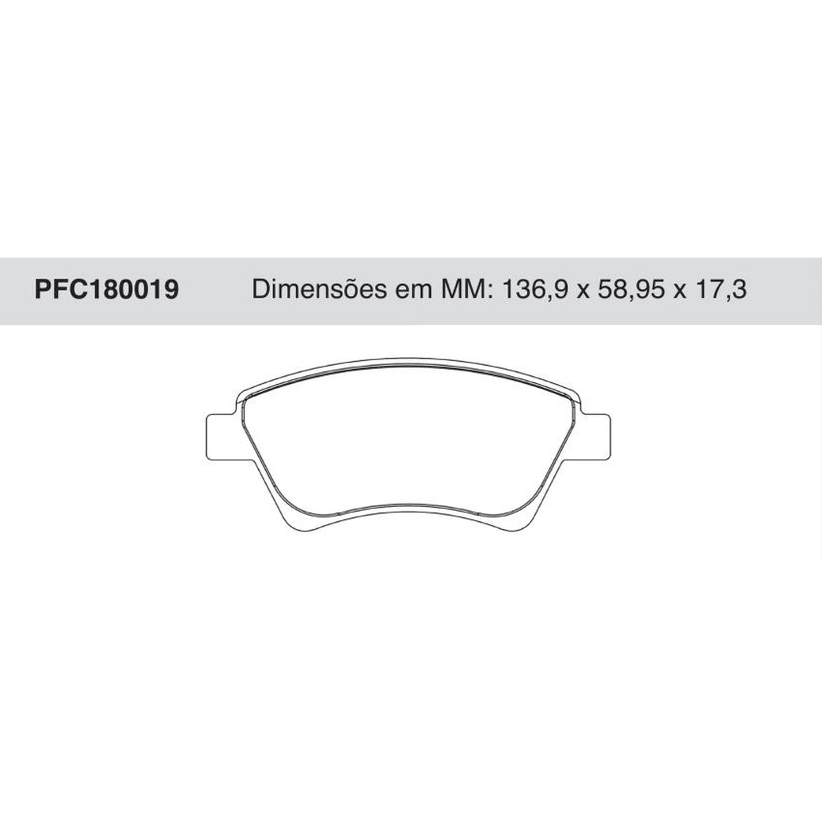Jogo De Pastilha De Freio Dianteira - Cofap - PFC180019 - (1)