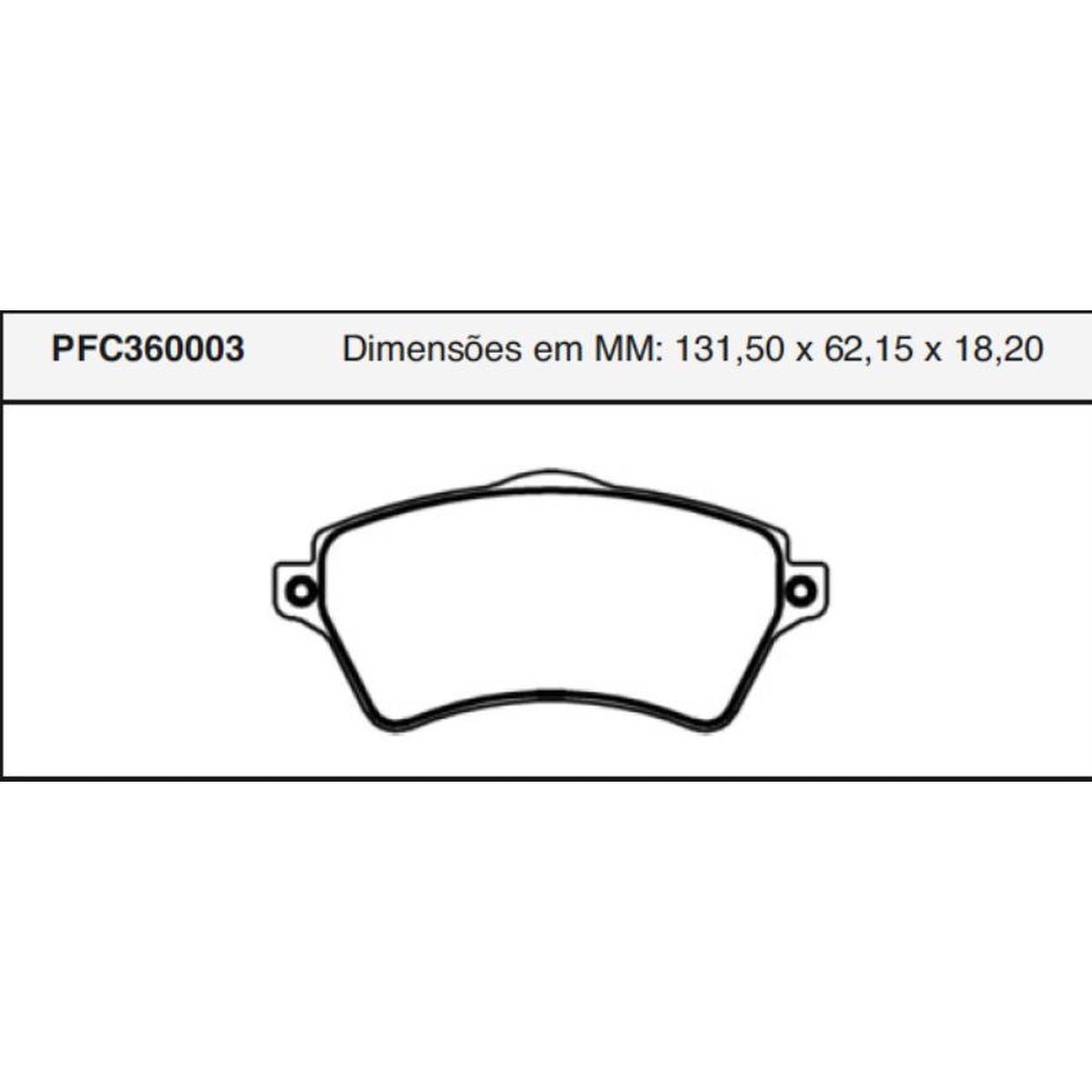 Jogo De Pastilha De Freio Dianteira - Cofap - PFC360003 - (1)