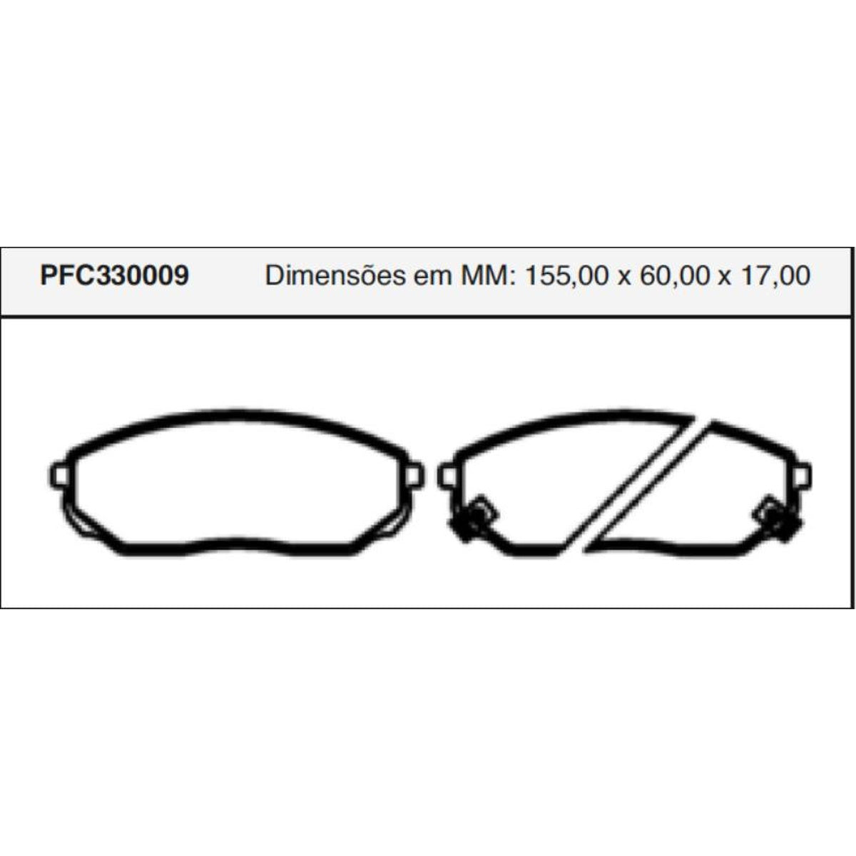 Jogo De Pastilha De Freio Dianteira Kia Sorento - Cofap - PFC330009 - (1)