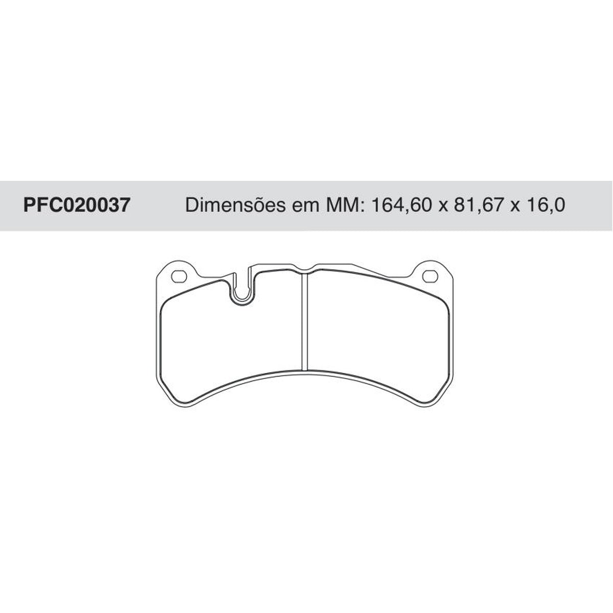 Jogo De Pastilha De Freio Dianteira - Cofap - PFC020037 - (1)