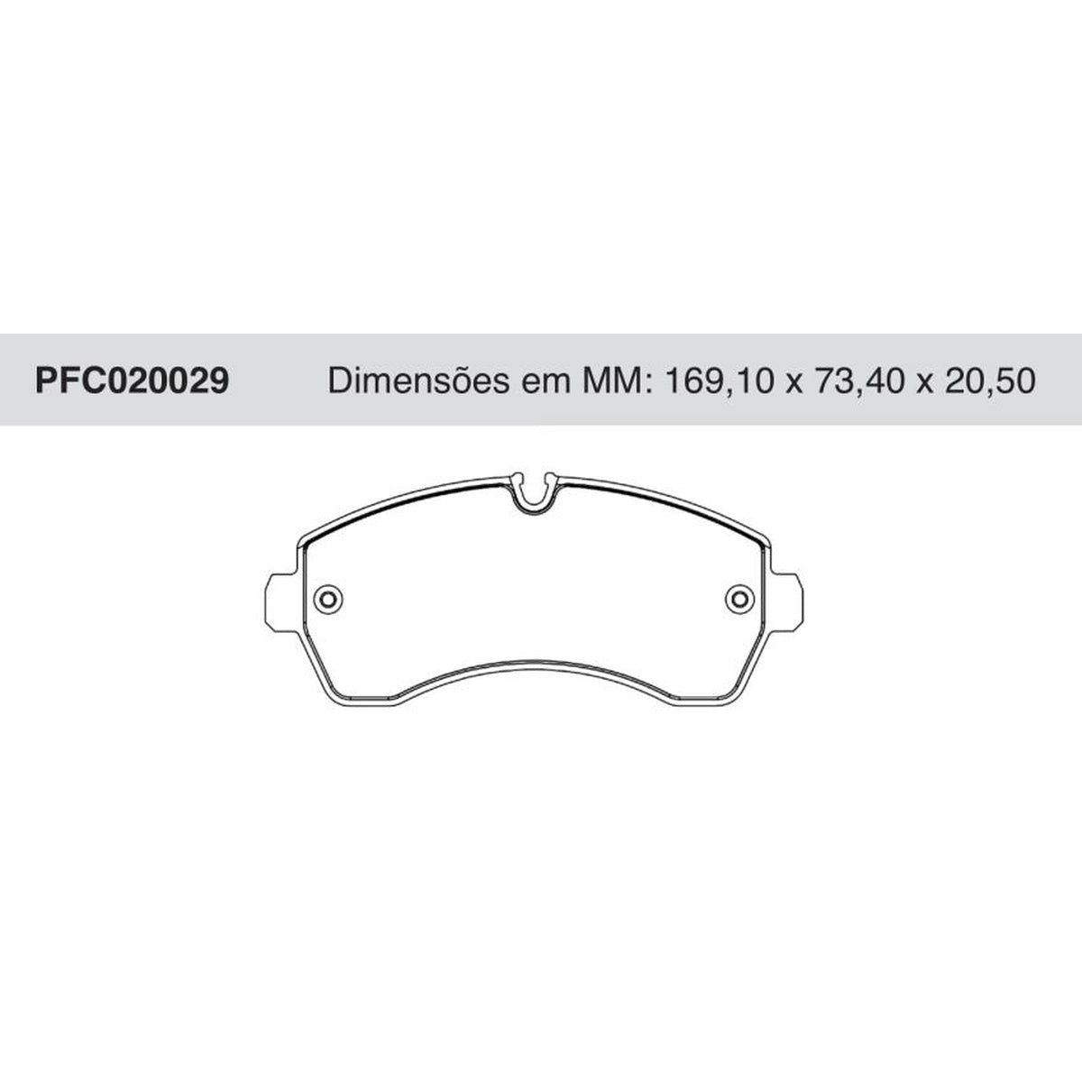 Jogo De Pastilha De Freio Dianteira - Cofap - PFC020029 - (1)