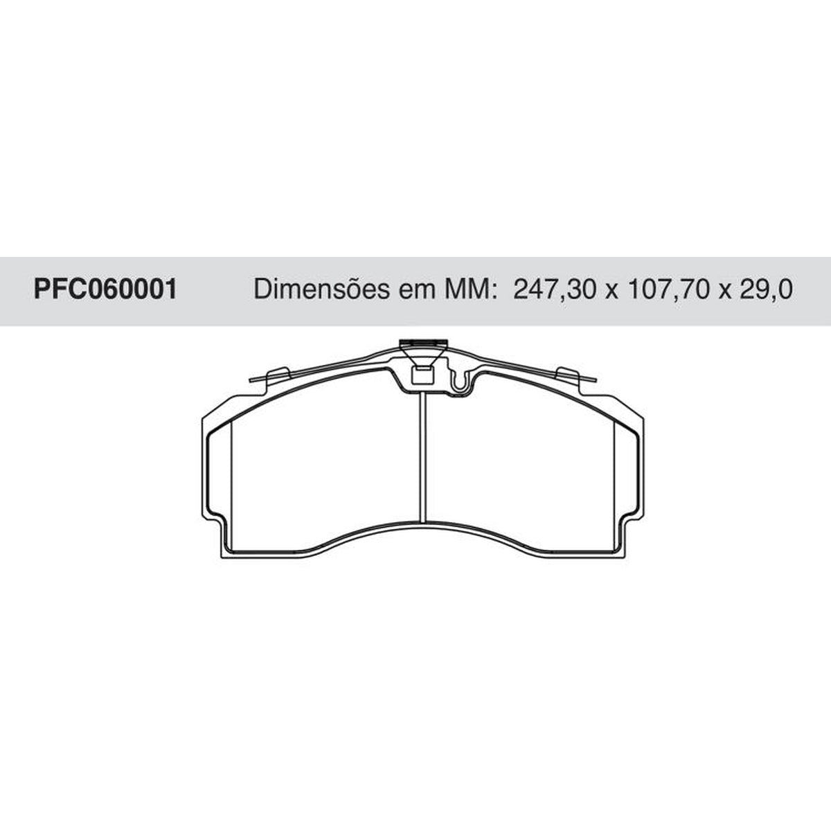 Jogo De Pastilha De Freio Dianteira - Cofap - PFC060001 - (1)