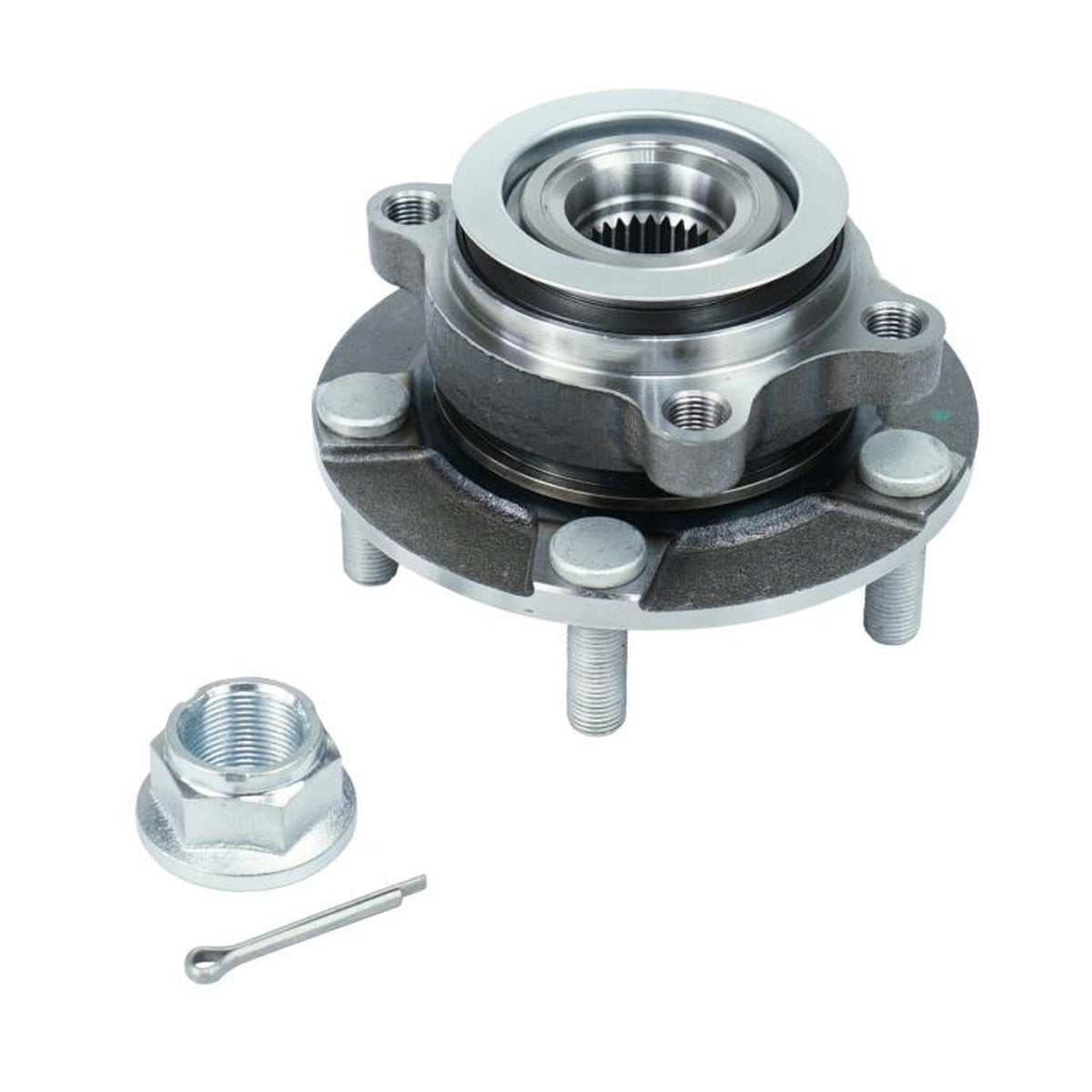 Cubo De Roda Dianteira Com Rolamento E Abs 29 Dentes 5 Furos - Cofap - CRC29008 - (1)