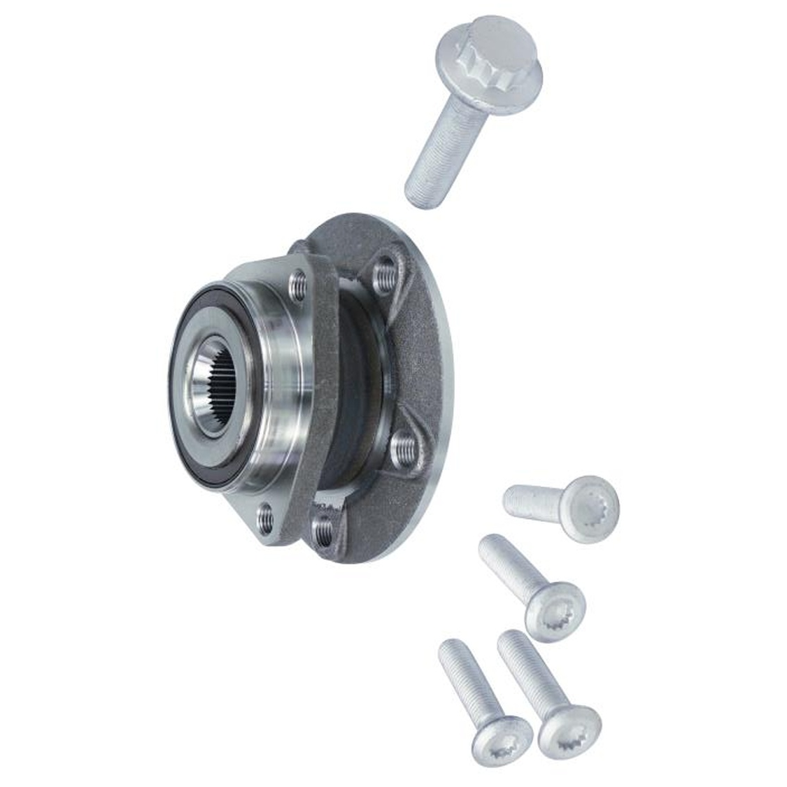Par Cubo De Roda Dianteiro Com Rolamento E Abs - Cofap - CRC01019 - (4)