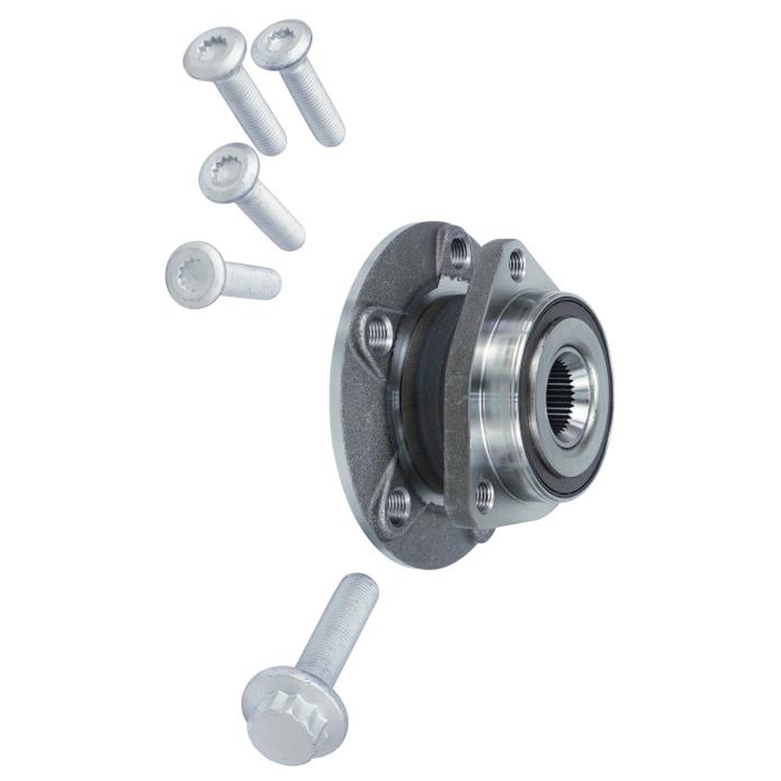 Par Cubo De Roda Dianteiro Com Rolamento E Abs - Cofap - CRC01019 - (6)