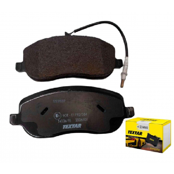 Pastilha de Freio para Citroen C8 e Peugeot 807 - Textar - 2026101 - (4)